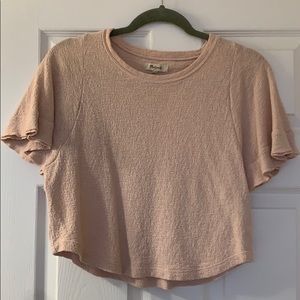 Madewell short-sleeve blouse